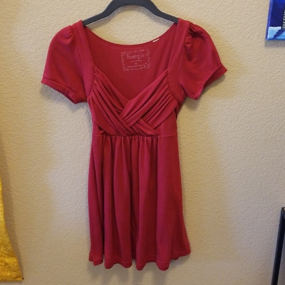 Red dress